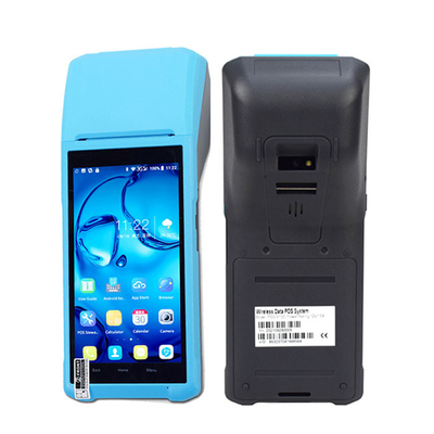 Taşınabilir Kablosuz El POS Terminali Makine Sistemi NFC 2+16G Android