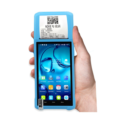 3g 4g El POS Terminali Ödeme Mobil Hepsi Bir Arada POS Makinesi 5.5&quot; Dokunmatik Ekran