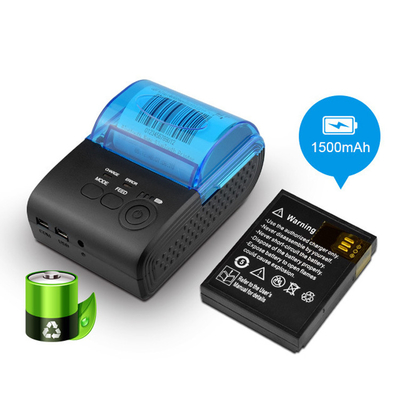 ODM Kablosuz Termal Yazıcı 58mm Mini Bluetooth Yazıcı