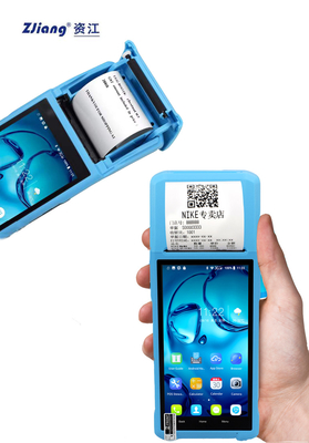 3G 4G Mobil POS Makinesi 5.5 inç Dokunmatik Ekranlı Hepsi Bir Arada POS Terminali