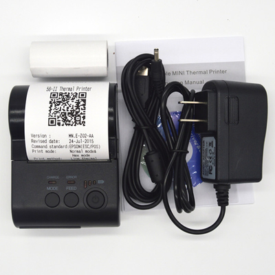 ODM RS232 Bluetooth Kablosuz Taşınabilir Yazıcılar Cep Telefonu İçin 58mm Android