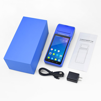Yazıcı 3G ile Bluetooth Ödeme El POS Makinesi Android Pos Terminali