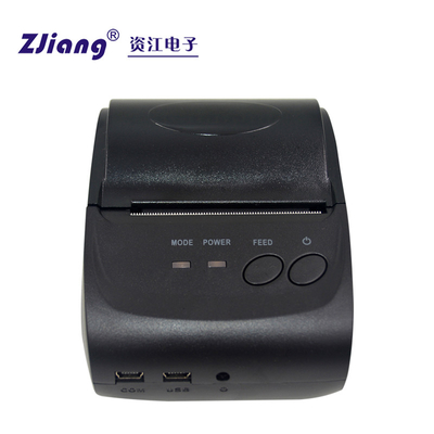 Zijiang Ticari Kablosuz 58mm Taşınabilir Mini Termal Yazıcı POS Sistemleri