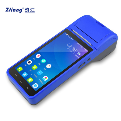 Android Kablosuz NFC POS Terminali 58mm Makbuzlar BT 4.0 WIFI GPRS ile Yazdırılıyor