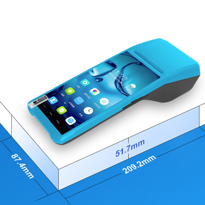3g 4g El POS Terminali Ödeme Mobil Hepsi Bir Arada POS Makinesi 5.5&quot; Dokunmatik Ekran