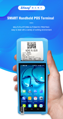 Taşınabilir Kablosuz El POS Terminali Makine Sistemi NFC 2+16G Android