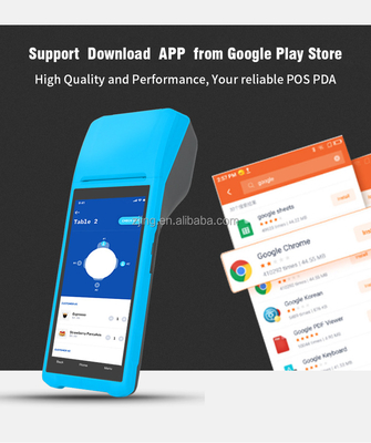 Bluetooth Android El POS Terminali Makinesi