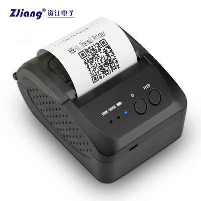 Android IOS POS Makbuzu için 58mm USB Termal Mini Bluetooth Yazıcı