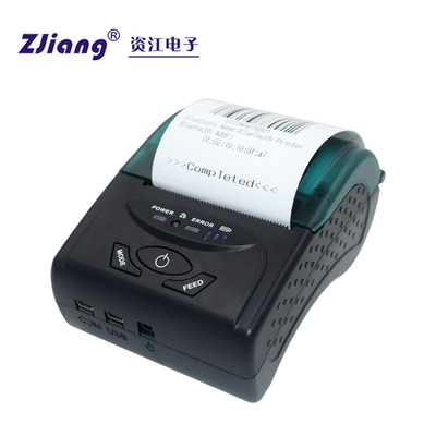 Zijiang FCC USB ve Bluetooth'lu Taşınabilir 58mm Kablosuz Taşınabilir Yazıcılar