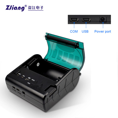 Taşınabilir Mini Makbuz Yazıcısı 3 İnç Mini Cep Termal Yazıcı POS