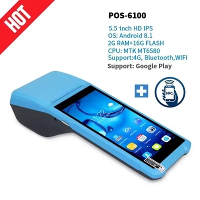 USB NFC PDA POS Termal Yazıcılar 58mm With1D 2D QR Barkod Tarayıcı