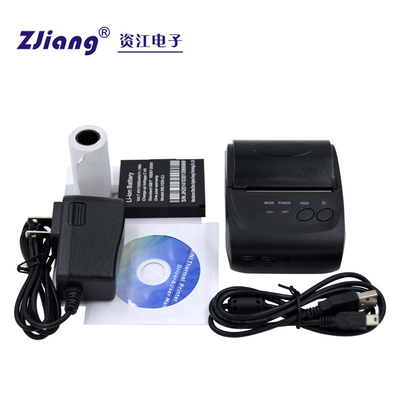 ZJIANG 58mm Taşınabilir Mini Termal Yazıcı Perakende POS Yazıcı Sistemi