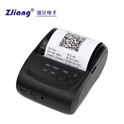 ZJIANG 58mm Taşınabilir Mini Termal Yazıcı Perakende POS Yazıcı Sistemi