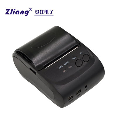ZJIANG 58mm Taşınabilir Mini Termal Yazıcı Perakende POS Yazıcı Sistemi