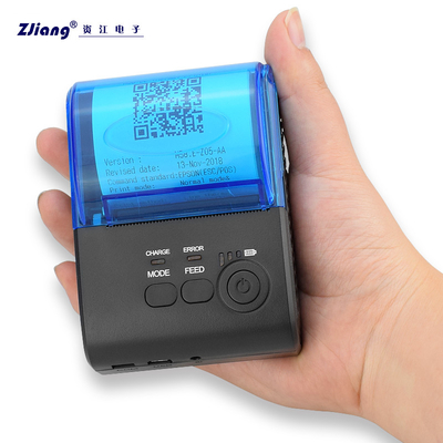 Taşınabilir USB Bluetooth Terminal Yazıcısı 2 İnç Bluetooth Termal Yazıcı 58mm