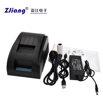 USB Harici Güç Kaynağı Termal Makbuz Yazıcısı Alfanümerik / Çince Kanji