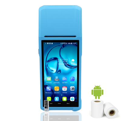 Yazıcı ile Android El POS Terminali Makinesi Akıllı Kasiyer