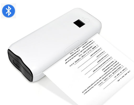 Ofis veya Ev Kullanımı İçin 203DPI Usb Bluetooth Küçük Taşınabilir A4 Kağıt Yazıcı